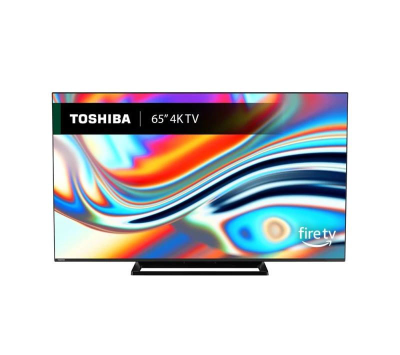 Image of 65" TOSHIBA Fire TV 65UF3F53DB Smart 4K Ultra HD HDR LED TV with Amazon Alexa, Black 5055862342374