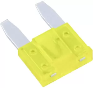 Image of Mini blade type fuse 20 A Yellow MTA 341631 534990