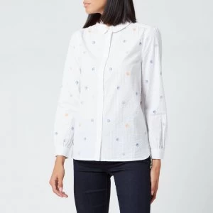 Image of Barbour Womens Seaford Shirt - White - UK 8