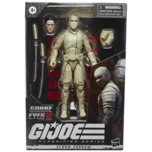 Image of Hasbro G.I. Joe Classified Series Storm Shadow Action Figure