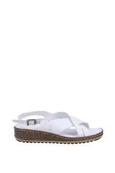 Image of Hush Puppies Elena Cross Over Wedge Sandal