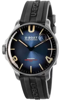 Image of U-Boat Watch Darkmoon 44 Imperial Blue SS