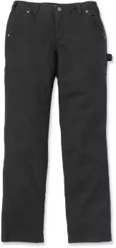 Image of Carhartt Original Fit Crawford Womens Pants, black, Size 38, black, Size 38 for Women