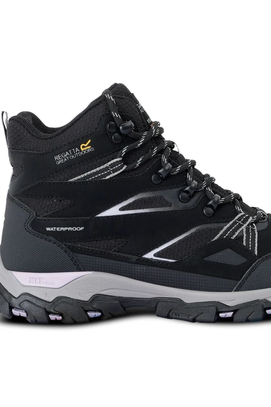 Image of Womens hiking shoes Regatta Holcombe III Noir Female 41