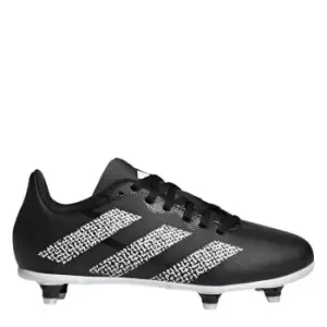 Image of adidas Junior Soft Ground Rugby Boots - Black
