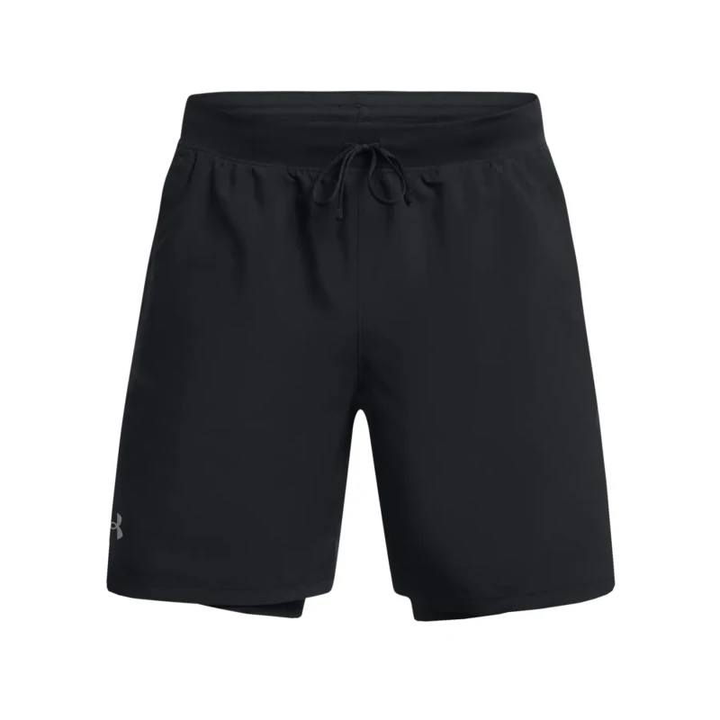 Image of Under Armour UA Launch Run 2-in-1 Shorts Performance Shorts S Black 45222403350