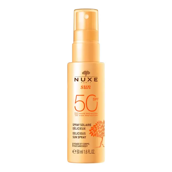 Image of NUXE Delicious Sun Spray High Protection SPF50 face and body, Nuxe Sun 50ml