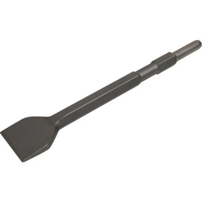 Image of Loops 50 x 280mm Wide Impact Chisel - Makita HM0810 - Demolition Breaker Steel Chisel Metallics