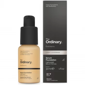 Image of The Ordinary Serum Foundation with SPF 15 by The Ordinary Colours 30ml (Various Shades) - 2.1Y