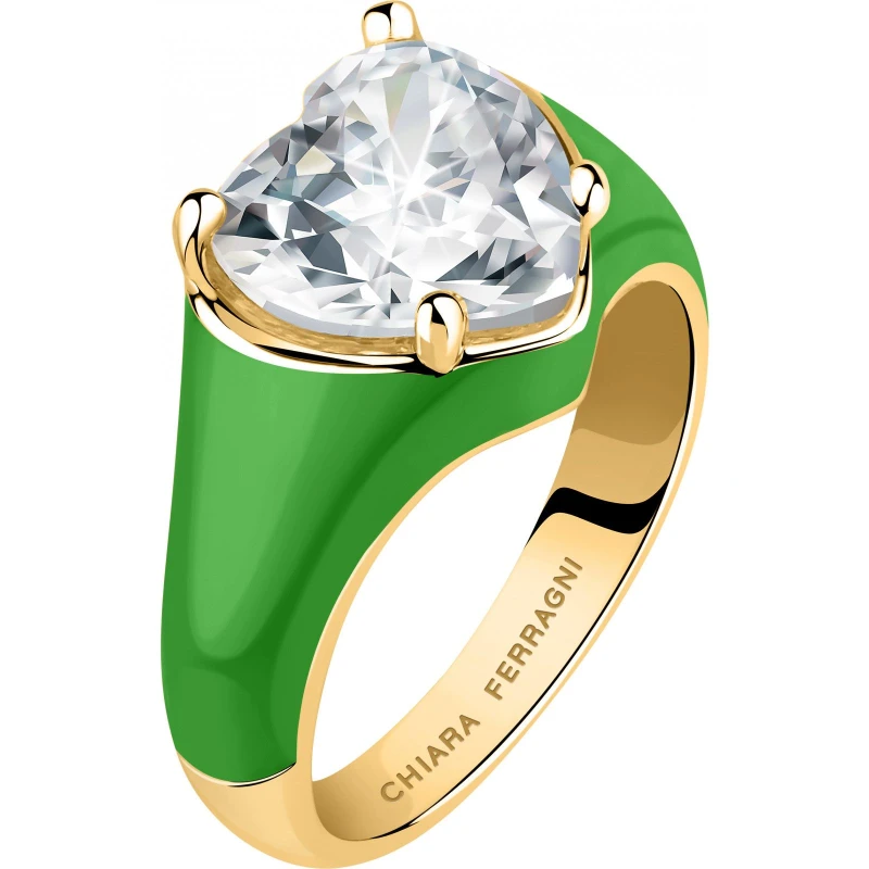 Image of Chiara Ferragni Womens Stackable Stack Rings - Multi Female M