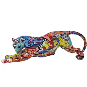 Image of Graffiti Cheetah By Figurine Lesser & Pavey