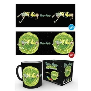 Image of Rick and Morty Portal Heat Change Mug