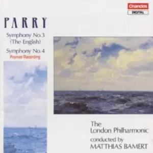 Image of Parry Symphonies 3 & 4 by Charles Hubert Hastings Parry CD Album