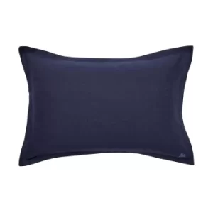 Image of Bedeck of Belfast Fine Linens Muro Oxford Pillowcase, Midnight