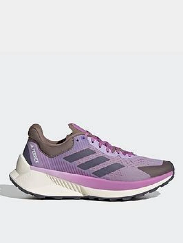 Image of Womens trail running shoes adidas Terrex Soulstride Flow Violet Female 36