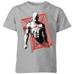 Image of Marvel Knights Daredevil Cage Kids T-Shirt - Grey - 3-4 Years