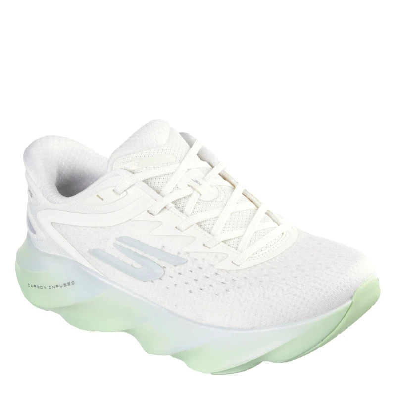 Image of Skechers AERO Burst Running Shoes Womens Off White female 4 (37)