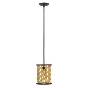 Image of 1 Light Ceiling Mini Pendant Gold, E27