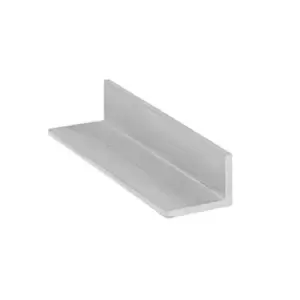 Image of Anodized Aluminum Square Rectangular Angle Profile Corner Strip - Size 1000x50x25x2mm - Pack of 1