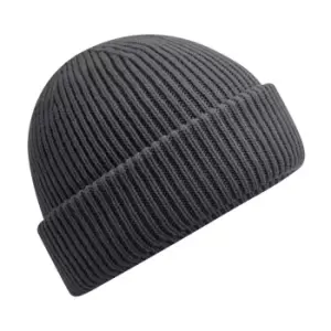 Image of Beechfield Wind Resistant Recycled Beanie (One Size) (Graphite Grey)