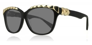 Image of London Retro Belles Sunglasses Shiny Black Belles 57mm