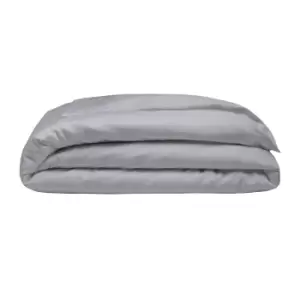 Image of Belledorm Sateen Duvet Cover (Emperor) (Platinum Grey)