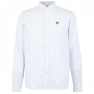 Image of Lyle and Scott Lyle Long Sleeve Shirt - Pool Blue Z800