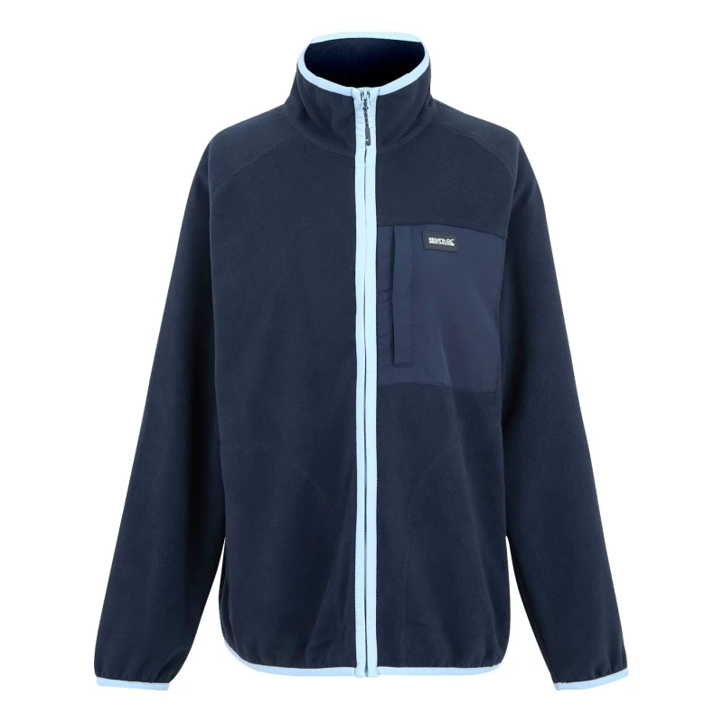 Image of Womens zipped fleece Regatta Lilana Bleu Female 48