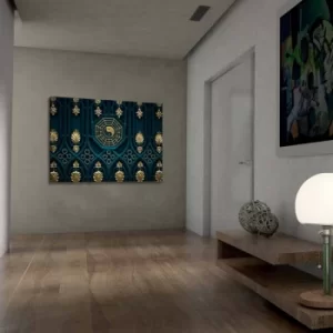 Image of 701002021C-031 Multicolor Decorative Canvas Painting