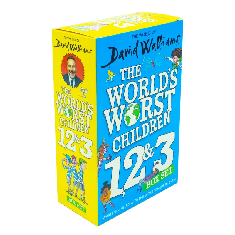 Image of The World Of David Walliams: The World's Worst Children 1 2 3 Box Set David Walliams Books