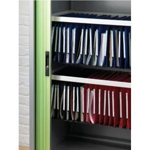 Image of Elba A4 Ultimate Lateral File Polypropylene 30mm Base 300 Sheets Black Pack of 25