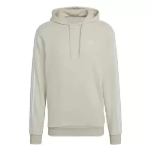 Image of adidas Essentials Fleece 3-Stripes Hoodie Mens - White