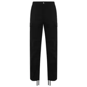 Image of Front Row Adult Unisex Stretch Cargo Trousers (L) (Black)