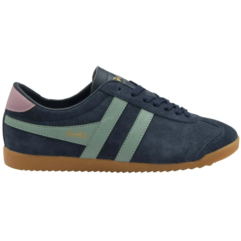 Image of Gola Womens Trainers Gola Bullet Suede Trainer Bleu Female 41