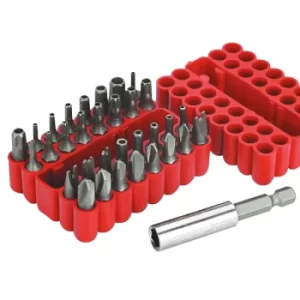 Image of Rolson 30629 33pc x 25mm Security Bit Set
