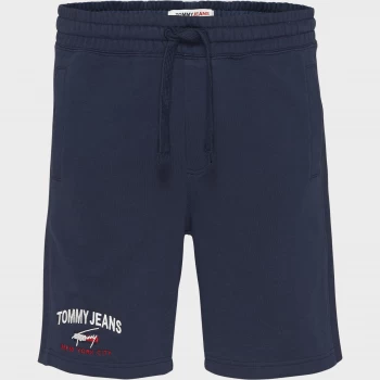 Image of Tommy Jeans Mens Timeless Shorts - Twilight Navy - L