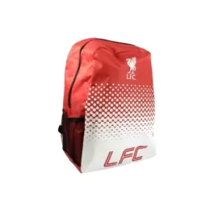 Image of Liverpool FC Official Football Fade Design Backpack/Rucksack (One Size) (Red/White)