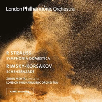 Image of London Philharmonic Orchestra - R Strauss: Symphonia Domestica/Rimsky-Korsakov: Scheherazade CD