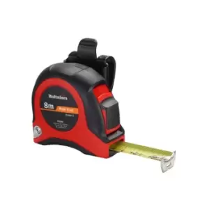 Image of PR8M Short Steel Tape Measure 8m Width 25mm Metric Only HUL350303 - Hultafors