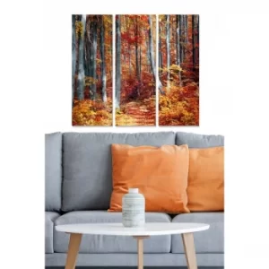 Image of MDF3089995 Multicolor Decorative MDF Painting (3 Pieces)