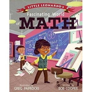 Image of Little Leonardo's Fascinating World of Math Board book 2018