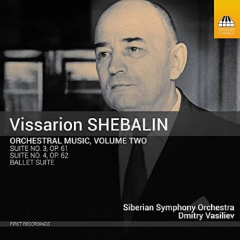 Image of Siberian Symphony Orchestra - Vissarion Shebalin: Orchestral Music CD