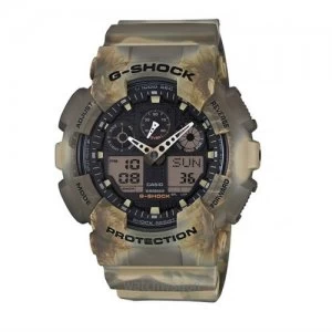 Image of Casio G-SHOCK Standard Analog-Digital Watch GA-100MM-5A - Brown