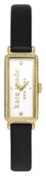 Image of Kate Spade KSW1817 Rosedale (32mm) White Dial / Black Watch