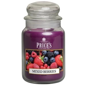 Image of Prices Candles Mixed Berries Scented Jar Candle
