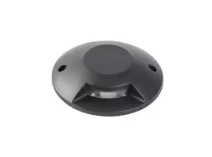 Image of Loth Outdoor LED Recessed Ground Light Black 6W 3000K IP67