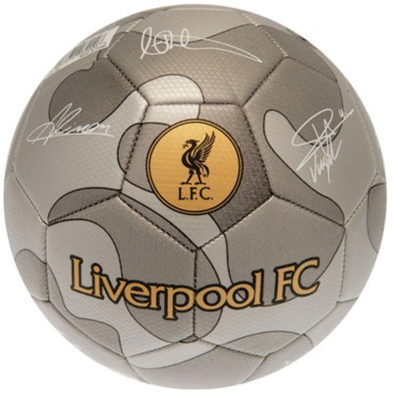 Image of Liverpool Fc Camo Football Silver/grey (5)