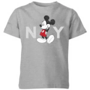 Image of Disney NY Kids T-Shirt - Grey - 3-4 Years