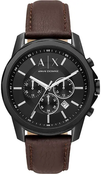 Image of Armani Exchange Watch Banks Mens - Black AMX-046