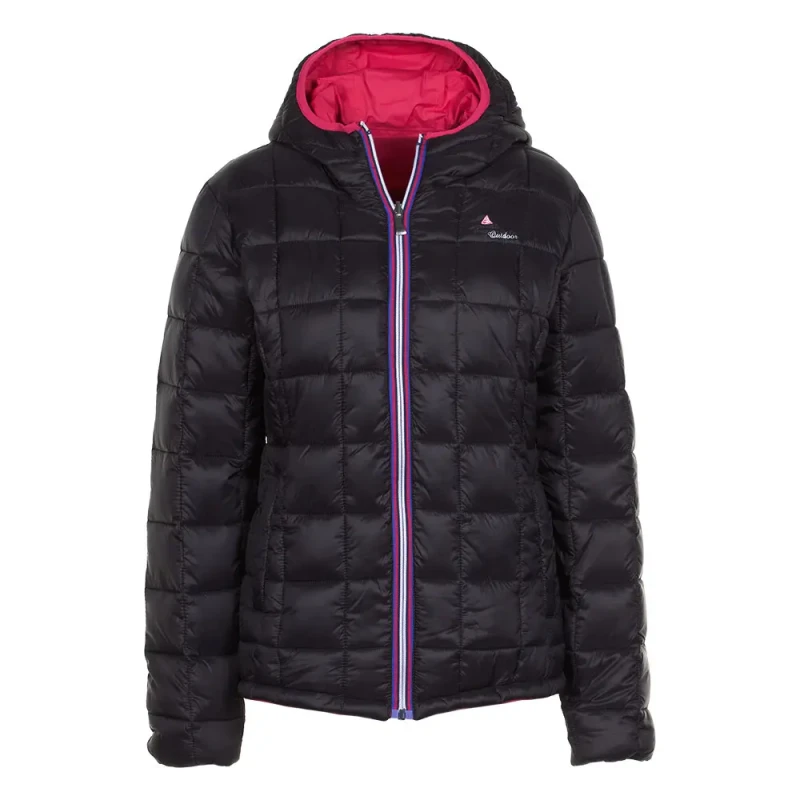 Image of Peak Mountain Reversible ski jacket For Her Peak Mountain Awa Noir Female M